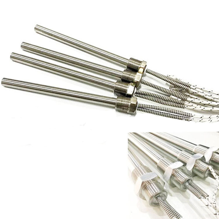 帶螺紋單頭電熱管